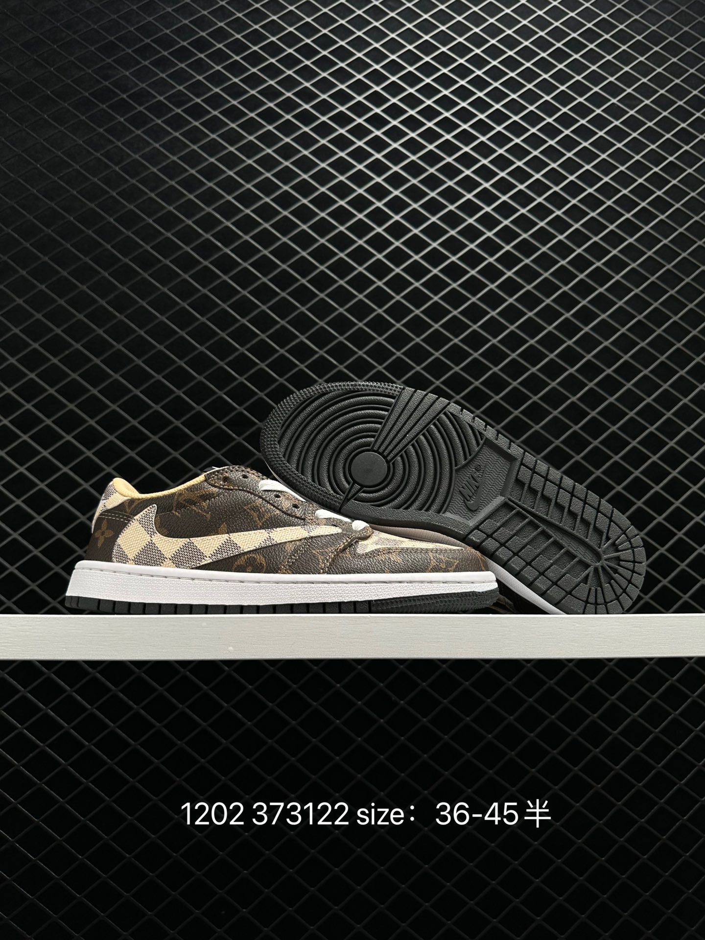 Travis Scott x Fragment x Air Jordan 1 Low“Military Blue”